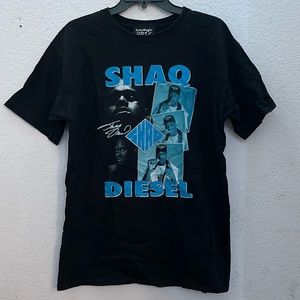 Shaq Diesel Rap Graphic Tee Size Medium